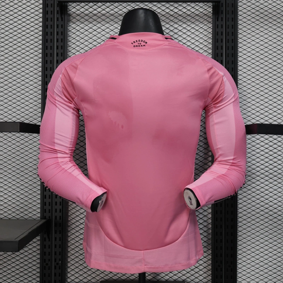 Inter Miami CF 25/26 Home Jersey - Long Sleeve