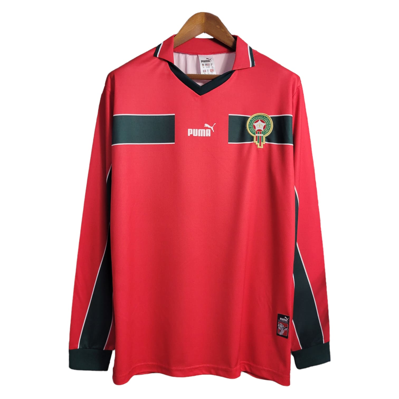 Morocco Retro 1998 Away Jersey - Long Sleeve