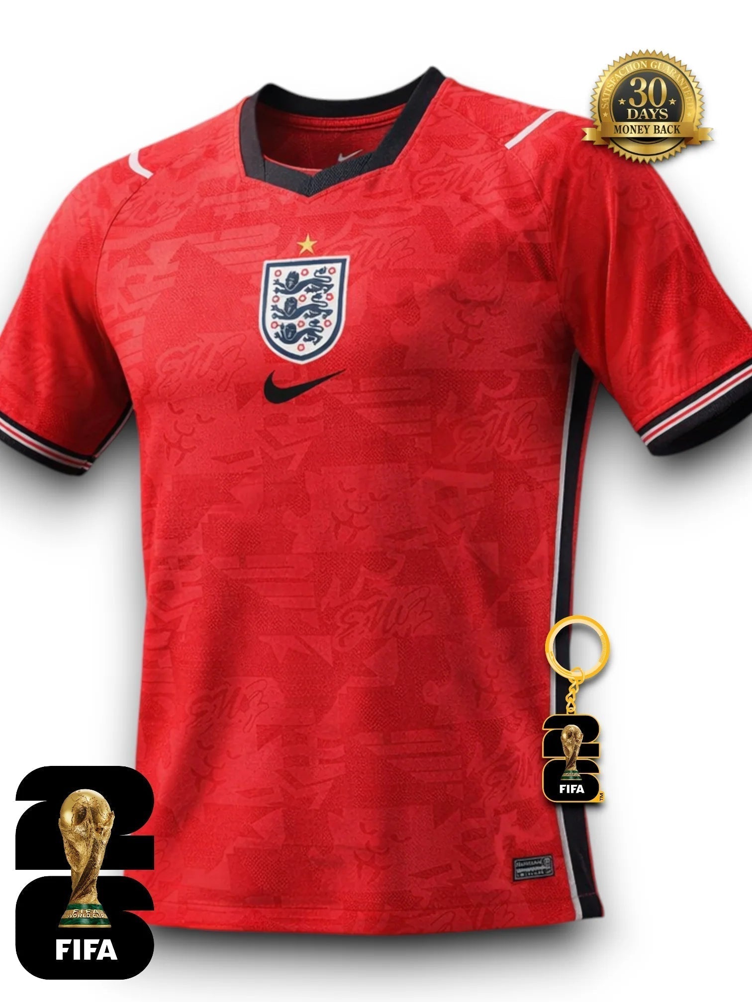 England World Cup 2026 Away Jersey - Player Version