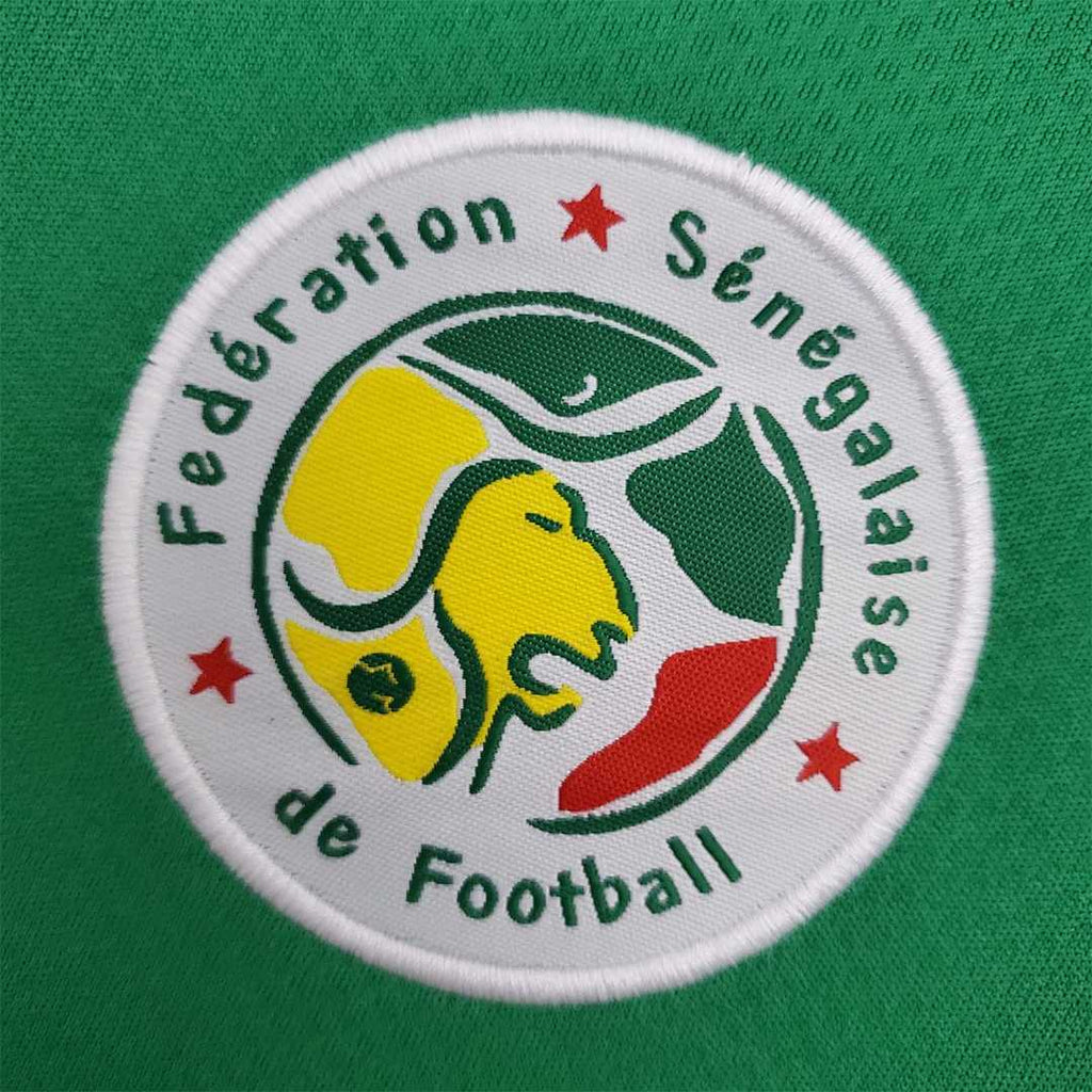 Senegal Retro 2002 Jersey Green