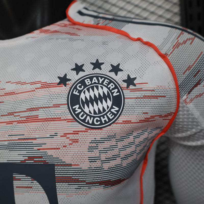 Bayern Munich Player Jersey Away 2025/26-  Long Sleeve