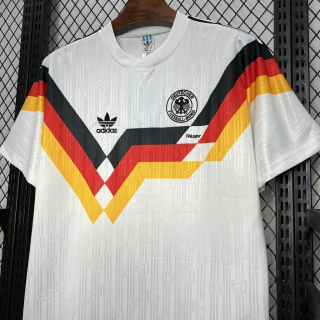 Germany Retro 1990 Home Jersey
