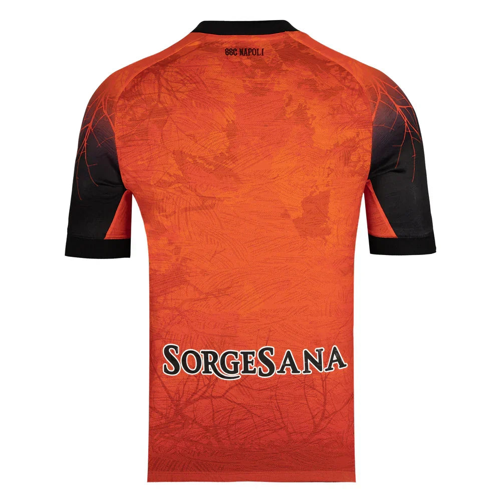 SSC Napoli Halloween Orange Player Shirt 2025/2026