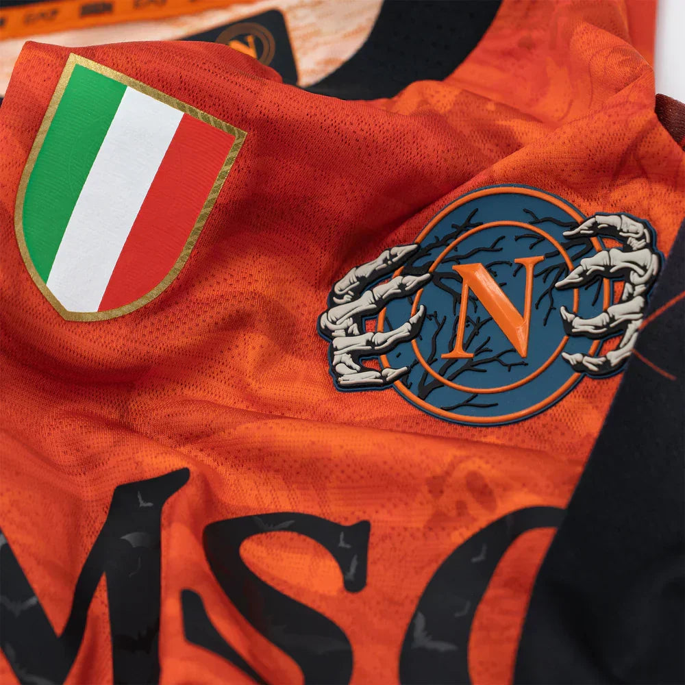 SSC Napoli Halloween Orange Player Shirt 2025/2026