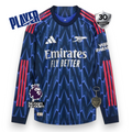 Arsenal Player Away Jersey 2025/26 Long Sleeve