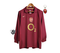 Arsenal Home Jersey 2005/06 Retro Long Sleeve